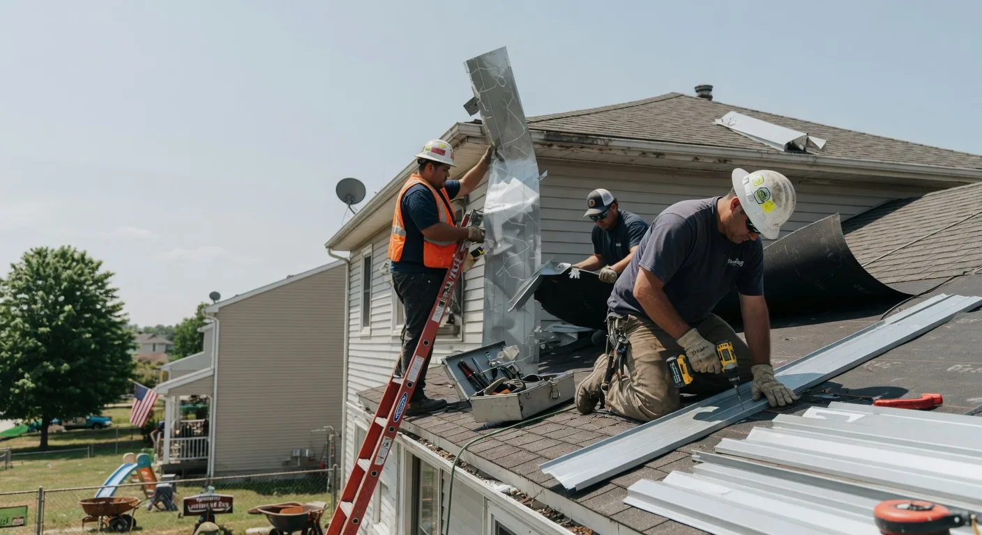 Metal Roof Repair in Sheakleyville, PA